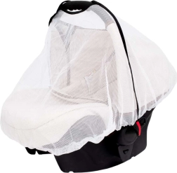 Mosquitera para silla de coche new baby basic blanca