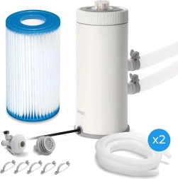 Bomba de filtración de cartucho para piscinas INTEX 3785 l/h con accesorios