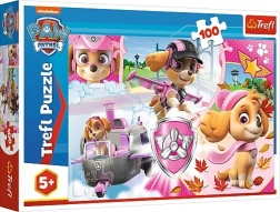 Puzle de 100 piezas – PAW PATROL Skye en acción