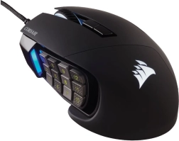 Ratón gaming Corsair Scimitar RGB Elite 18 000 DPI, negro