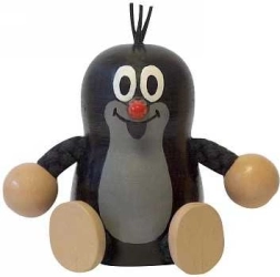 Detoa Krtek gran decoración de madera