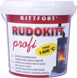 RUDOKIT masilla refractaria 1,8 kg