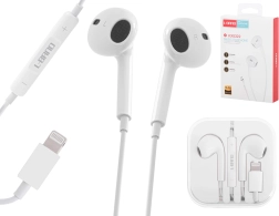 Auriculares intrauditivos blancos con conector Lightning