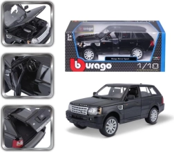 Modelo metálico BBURAGO RANGE ROVER SPORT 1:18, negro