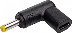 Adaptador USB‑C a conector de alimentación 4.0 × 1.7 mm AKYGA AK-ND-C04