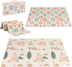 Alfombrilla de juego de espuma de doble cara 200 × 180 cm con bolsa iplay
