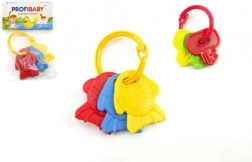 Sonajero de llaves para bebés – set de llaveros de colores