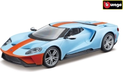 Bburago modelo Ford GT 2017 1:32 azul metalizado