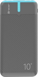 Powerbank Tracer EnerGo 10 000 mAh, gris-azul