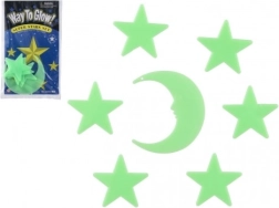 Decoración luminosa de pared Estrellas y Luna