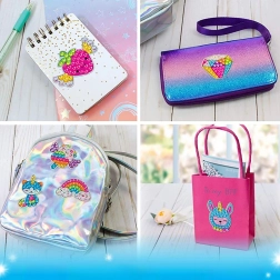 Pegatinas de diamantes 5D – mosaico creativo para niños, set grande