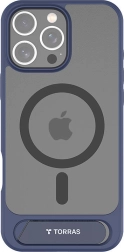 Funda Torras Pstand para iPhone 16 Pro azul