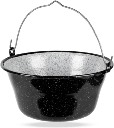 Caldero húngaro colgante esmaltado 7,5 l