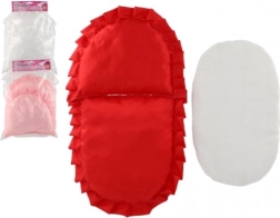 Edredón y almohadita para muñecas para cuna y cochecito