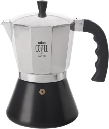 Cafetera moka de aluminio 450 ml