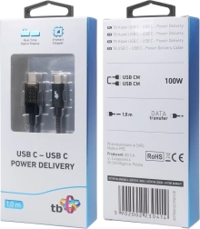 Cable USB-C a USB-C con indicador LED de potencia de carga (1 m, 100 W)