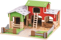 Granja de madera COBBLESTONE Bigjigs Toys
