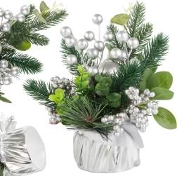 Decoración navideña para mesa