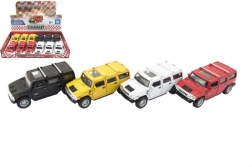 Modelo de metal del coche Hummer H2 SUV Kinsmart 12 cm con retroceso