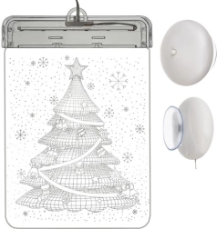 Vitrina LED 3D – árbol de Navidad – Árbol de Navidad