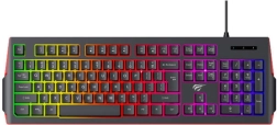 Teclado para juegos de membrana HAVIT con retroiluminación RGB