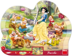 Puzle Blancanieves y los siete enanitos (25 piezas)