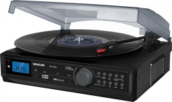 Tocadiscos con sintonizador FM, USB/SD, MP3 y Bluetooth