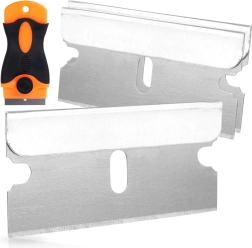 Cuchillas metálicas de recambio para rascador, 3 uds