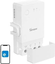 Interruptor inteligente Wi‑Fi con medición de consumo 16 A SONOFF