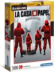 Clementoni Puzzle Netflix: La casa de papel 500 piezas