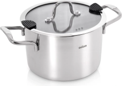 Olla de acero inoxidable con tapa VENICE 18 cm, 2,3 l