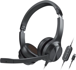 Creative chat auriculares con micrófono USB-C
