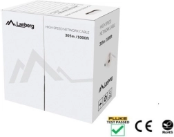 Cable UTP cat. 5e alambre CU verde