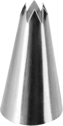 Boquilla de decoración – estrella de acero inoxidable
