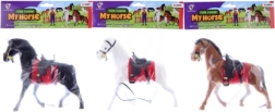 Caballito de plástico con superficie tipo ante 16 cm