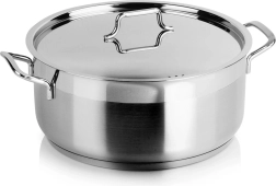 Olla de acero inoxidable con tapa Anett 30 cm, 8,5 l