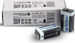 Pila alcalina 9 V EVERACTIVE PRO ALKALINE, paquete de 10 uds.