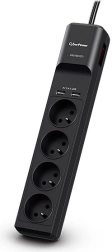 Protección contra sobretensiones CyberPower 4x FR con 2x USB, 1,8 m