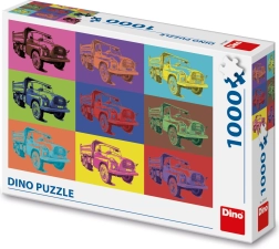 Puzzle Dino Pop Art Tatra 1000 piezas