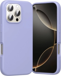Funda de silicona Vention para iPhone 16 con MagSafe – verde