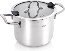 Olla de acero inoxidable Venice con tapa 18 cm, 3,5 l
