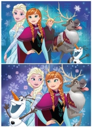 Puzzle 2×24 RAVENSBURGER Frozen – Amigos
