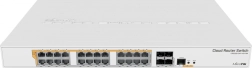 Conmutador 24× Gigabit PoE con 4× SFP+ MIKROTIK CRS328-24P-4S+RM