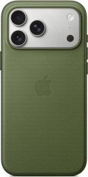Funda textil TechWoven con MagSafe para iPhone 17 Pro Max – verde