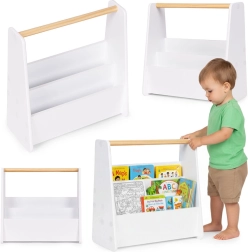Estantería infantil Montessori para libros ECOTOYS