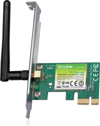 Tarjeta WiFi TP-LINK N150 PCI-E con antena