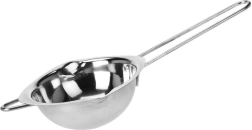 Bol de acero inoxidable para derretir chocolate y cera 250 ml