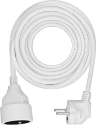 Cable alargador Solight con conector y 1 enchufe, 7 m, blanco