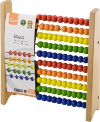 Ábaco de madera para niños 3+