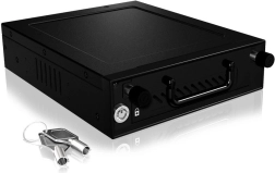 Icy Box caja interna para HDD/SSD SATA/SAS de 3,5" y 2,5" para bahía de 5,25"